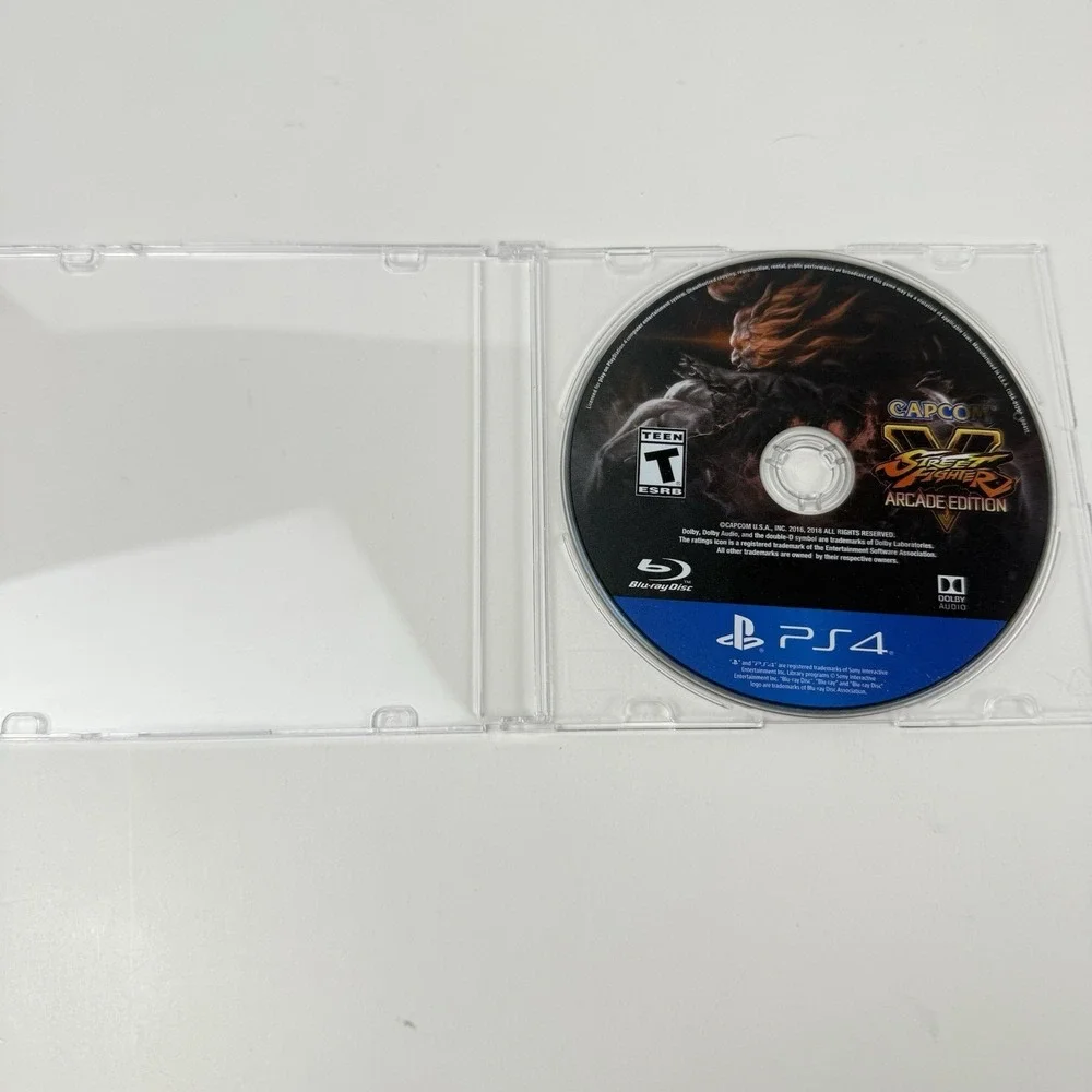 Street Fighter V: Arcade Edition (Sony PlayStation 4) Tested Working Disc Only
